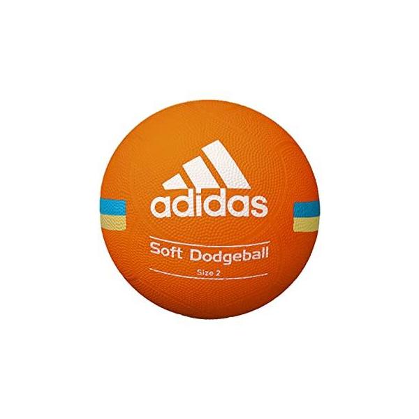 adidas アディダス アディダス ドッジボール 2号球 オレンジ ソフトドッジボール ハントドッチ ボール AD212OR