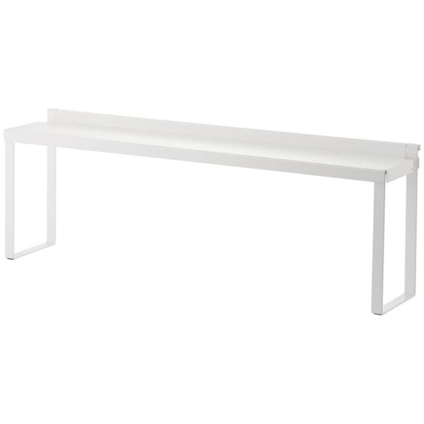 他サイト： 山崎実業 コンロ奥隙間ラック プレート ホワイト 3487 1個の商品画像