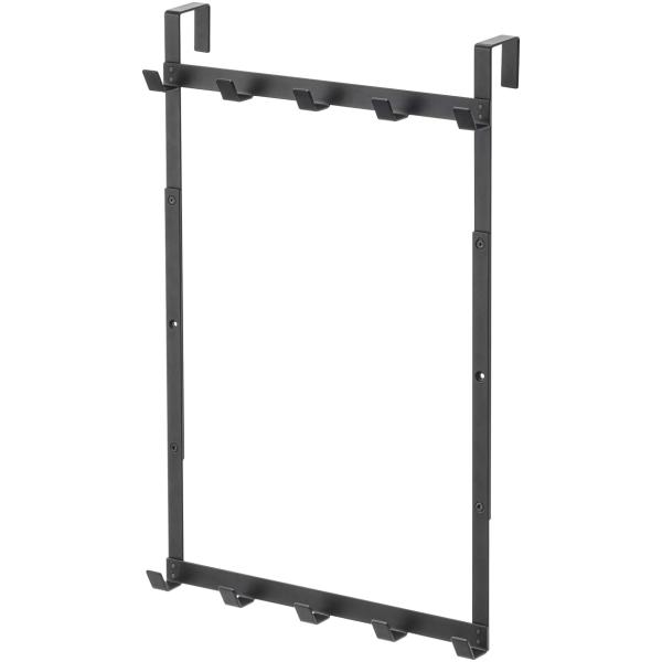 他サイト： 山崎実業 高さ調節ドアハンガー スマート ブラック 4893 1個の商品画像