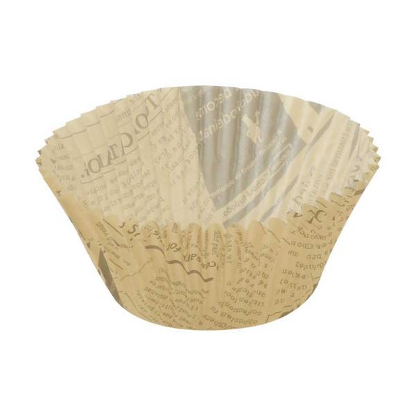 リバティーコーポレーション 紙製 カップケーキ 焼型 7.5cm 英字 50枚入り 製菓用品 LD-587 Style Dolce