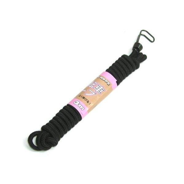 他サイト： アサヒサイクル 自転車ロープ 3m 黒 11056 沖縄・離島への配送不可の商品画像