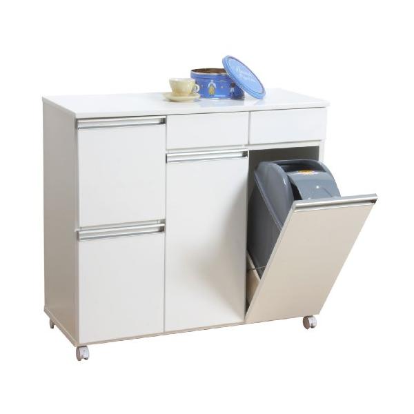 KUROSHIO クロシオ 23713 ダイニングダストボックス4D ホワイト 北海道