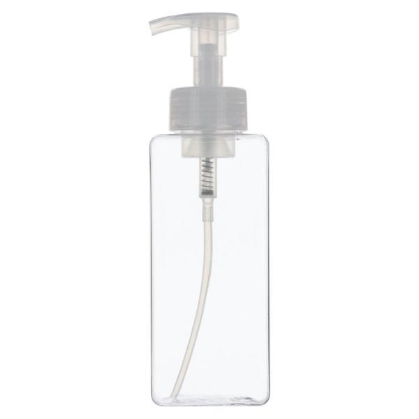 中山福 ディスペンサー 650ml クリア ネトヨン・レ スクエア 泡 ボトル
