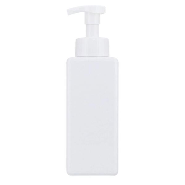 他サイト： 中山福 ディスペンサー 650ml ホワイト ネトヨン・レ スクエア 泡 ボトル ND-4373の商品画像