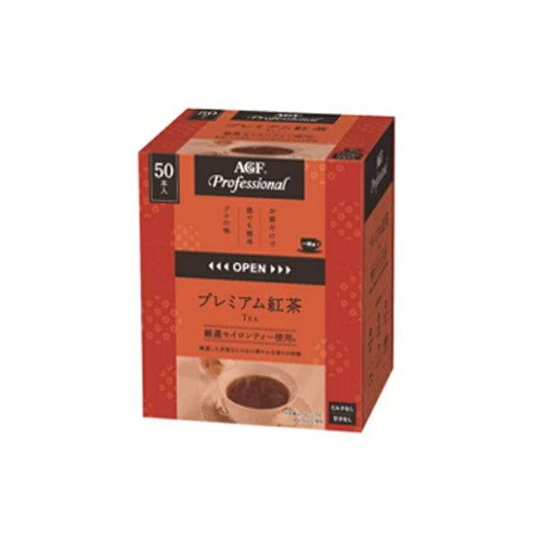 他サイト： AGF 味の素ゼネラルフーヅ 味の素AGF プロフェッショナル プレミアム紅茶 無糖 1箱(50本)の商品画像