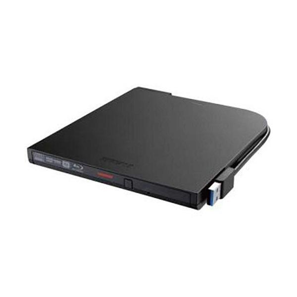 BUFFALO USB3．2(Gen1)対応 ポータブルBD 書込みソフト添付 ブラック BRXL-PTV6U3-BKA BUFFALO バッファロー USB3.2(Gen1)対応 ポータブルBD 書込ソフト添付