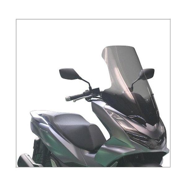 旭精器製作所 ロングスクリーン PCX-13 クリアー 幅 500mm / 高さ