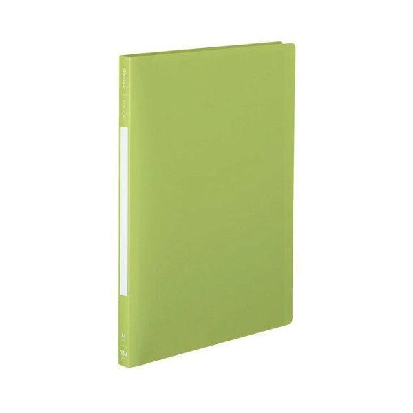 他サイト： KOKUYO コクヨ ファイル フラットファイル PP製 グラッセル A4 5冊セット ライトグリーン フ-GLBP10-5LGの商品画像
