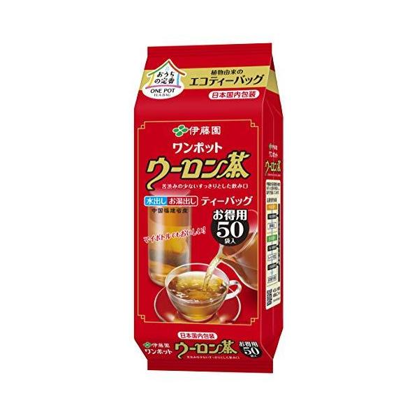 伊藤園 #ワンポットエコティーバッグ ウーロン茶 50袋入り