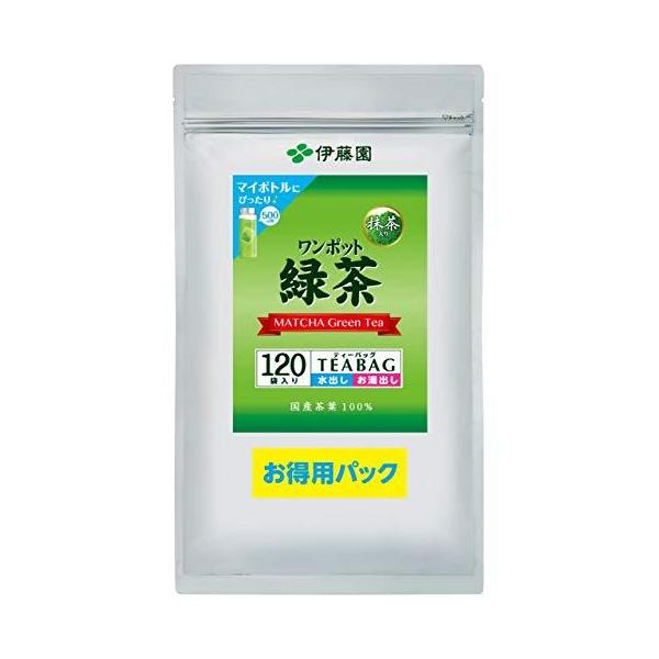 他サイト： 伊藤園 #ワンポットエコティーバッグ 抹茶入り緑茶 120袋入りの商品画像