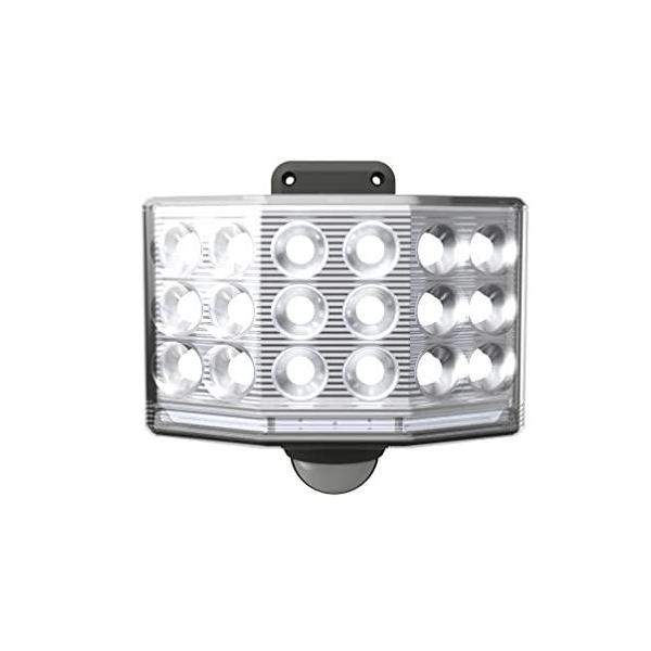 他サイト： MUSASHI ムサシ ライテックス　乾電池式センサーライト ９Wワイド×1灯　フリーアーム式 LED-170の商品画像