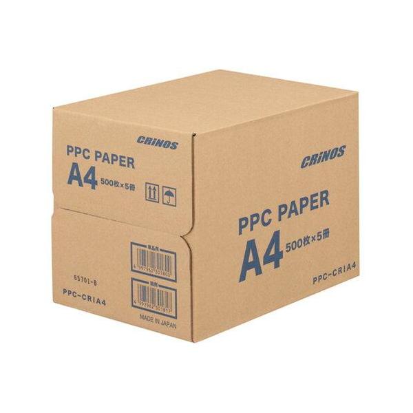 日本クリノス PPCペーパー A4 500マイX10サ PPC-CRI A4W