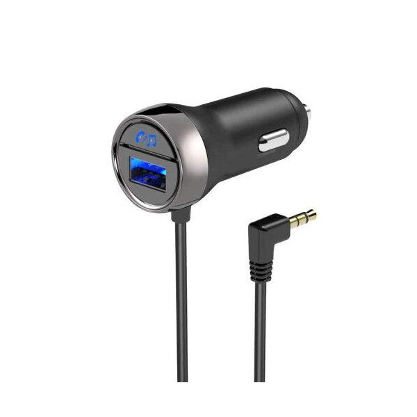 カシムラ AUX/Bluetooth USB1ポート 3A 品番:KD244