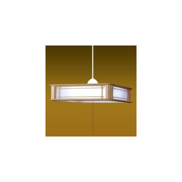 瀧住電機工業 和風LEDペンダントライト 〜12畳用 リモコン・プルスイッチ付き 昼光色(RVR12934)