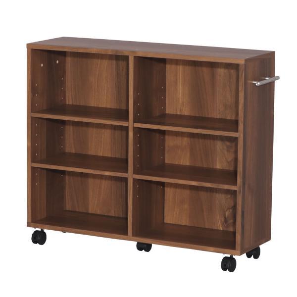 エイ・アイ・エス AIS キャスター付きワゴン CA-6582 BR