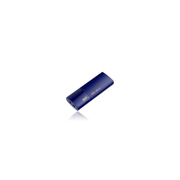 (未使用･未開封品)　シリコンパワー USBメモリ 8GB USB3.0 スライド式 永久保証 Blaze B05 ネイビーブルー SP008GBUF3B05V1D v1yptgt Amazon | SP Silicon Power シリコンパワー USBメモリ 8GB USB3