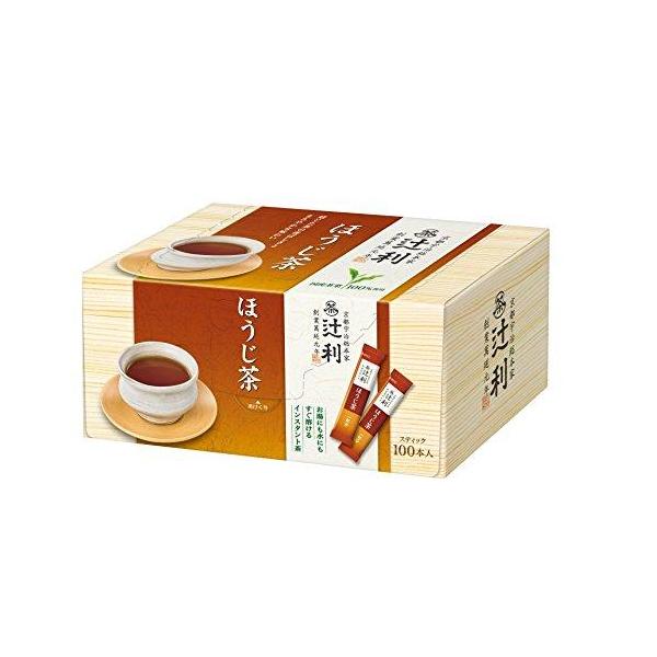 他サイト： 片岡物産 辻利 焙じ茶 スティック 100本の商品画像