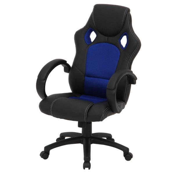 不二貿易 レーシングチェアー サーキット BL CH-6104 20084 北海道