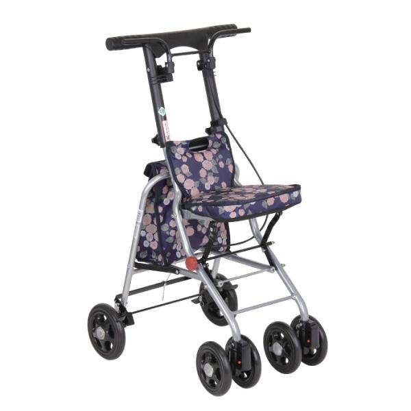 他サイト： COMOLIFE コモライフ 幸和製作所 テイコブ(TacaoF) シルバーカー(コンパクトタイプ) シプール SICP02-NV・ネイビー (1066775)の商品画像