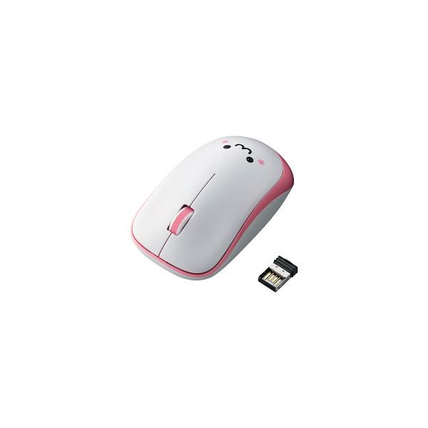 他サイト： ELECOM エレコム M-IR07DRSPN 無線IRマウス(3ボタン) ピンクの商品画像