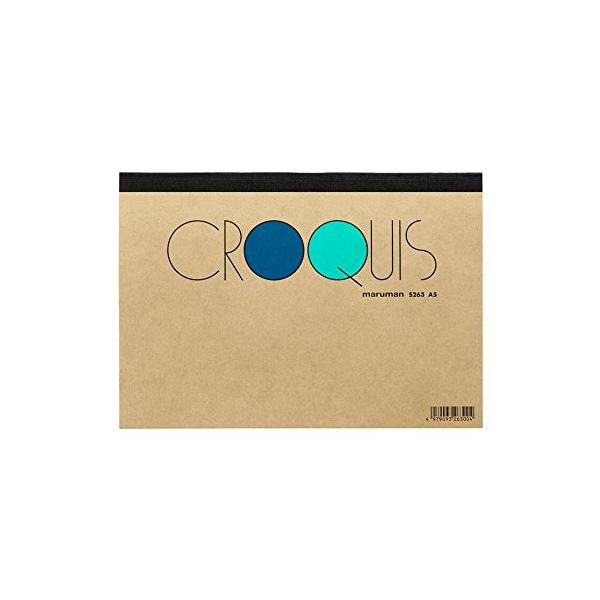 他サイト： マルマン(maruman) A5クロッキーパッド 白クロッキー紙(S263)の商品画像