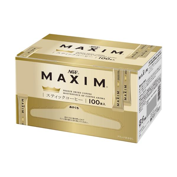 AGF 味の素ゼネラルフーヅ マキシム スティック ブラック 2g×100本