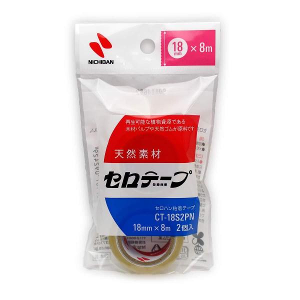 ニチバン セロテープ 2カンパック(CT-18S2PN)