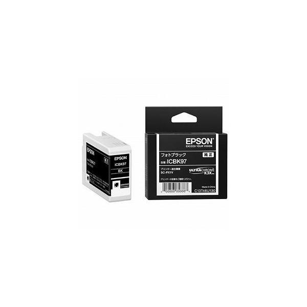 EPSON フォトブラックインクカートリッジ 45ml ５本セット Amazon.co.jp: エプソン EPSON 純正インクカートリッジ ICBK97