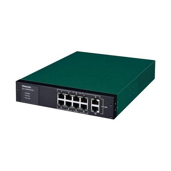 PANASONIC パナソニック PoE給電スイッチングハブ GA-ASW8TPoE+(