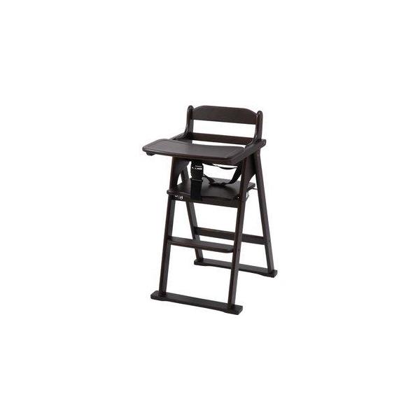 他サイト： 不二貿易 木製折り畳みベビーチェアー BR (17333) 型番:BHC500 色:BROWNの商品画像