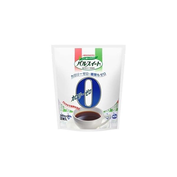 他サイト： AGF 味の素ゼネラルフーヅ パルスイート カロリーゼロ 1.8g×30本入の商品画像