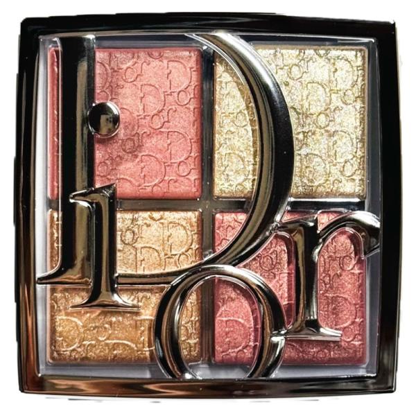 ディオール バックステージ グロウ マキシマイザー パレット 003 パーリー ピーチ グロウ Dior ハイライト パレットチーク ハイライト アイシャドウ 涙袋 デコルテ ボディ