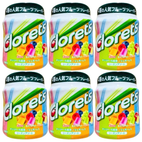 クロレッツXP シーズンアソートボトルR 140g 6個 セット ボトルガム