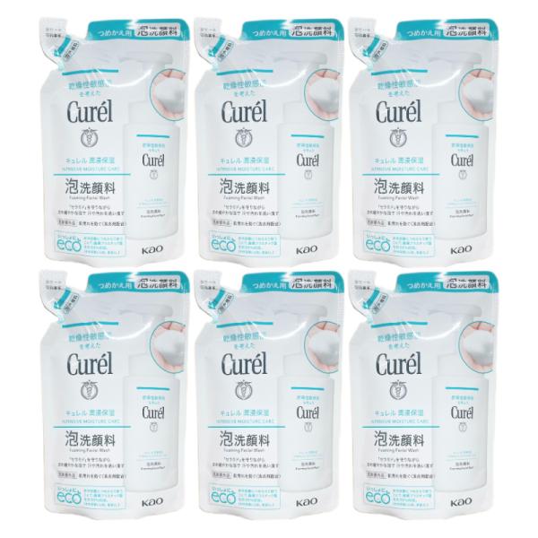 キュレル 泡洗顔料 つめかえ用 130ml 花王 詰め替え●毎日の洗顔によって流れ出てしまいがちな、肌の必須成分「セラミド」を守って洗います。大切な潤いは奪わず、肌荒れの原因ともなる汗や汚れはすっきり洗い流します。●顔全体にすーっとゆきわた...