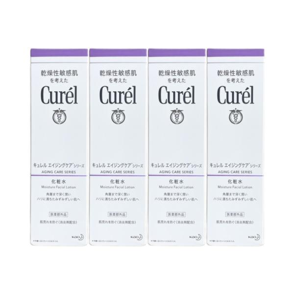 Curel キュレル エイジングケア化粧水 140ml 4個セット 紫 : ECkawa