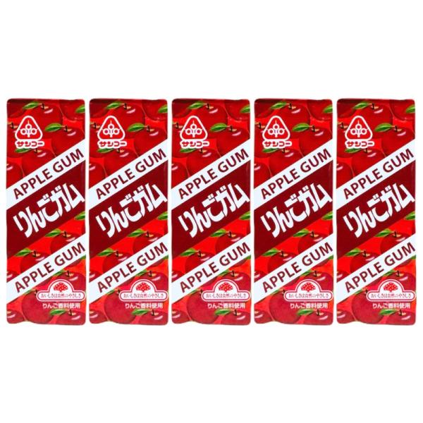 サンコー りんごガム 10粒入り 人工甘味料不使用原材料・成分砂糖(てん菜(国産))、水飴、濃縮りんご果汁、コーンスターチ／ガムベース、酸味料(クエン酸)、香料