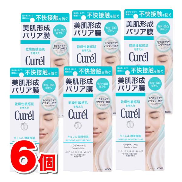 Curel 花王 キュレル 潤浸保湿 パウダーバーム 34g ×6個 ◇ : 杏林堂