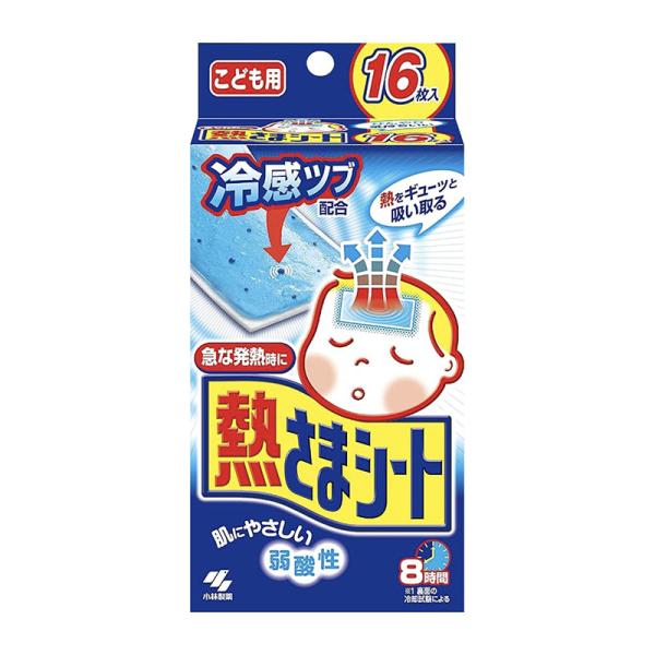小林製薬 熱さまシート こども用 16枚