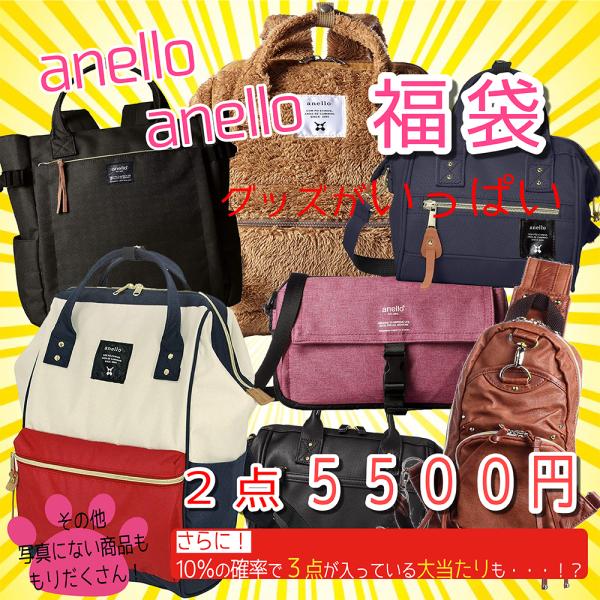数量限定20セット anello福袋 2点セット 大人気 ブランド anello リュック ショルダーバッグ 手提げ エコ 男女兼用 軽量 通勤 通学 Eclea 爆売 爆買
