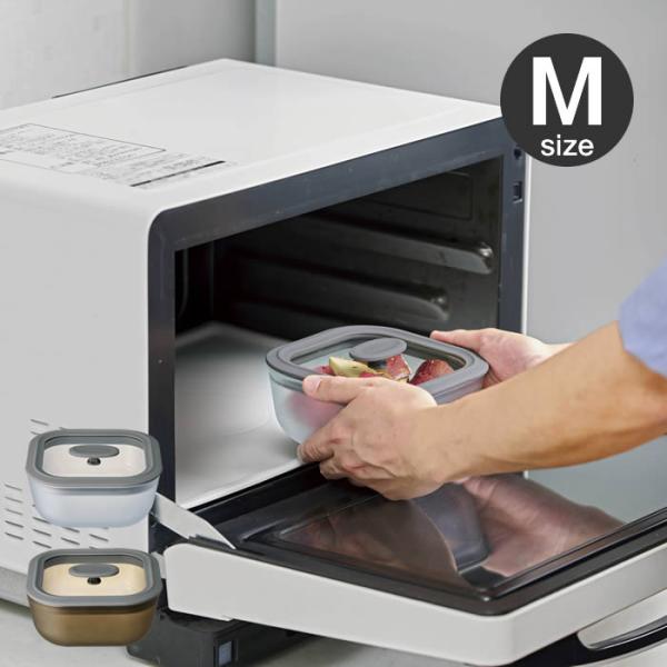 ■商品名：ガラス製電子レンジ調理器具スクエア型Mサイズ■ポイント：ガラス製電子レンジ調理器具■サイズ：約幅15.1×奥行15.1×高さ8.2cm■メーカー：ドウシシャ■生産国：中国■ご注意事項：お使いのモニターの性能・環境・設定によって、実...