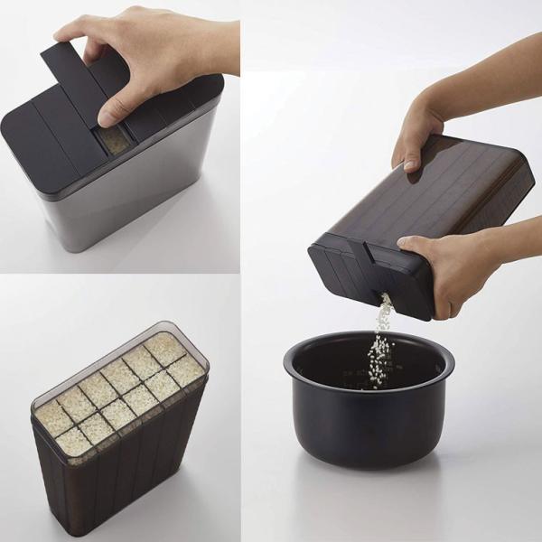 米びつ おしゃれ 米びつ 冷蔵庫 Tower タワー 山崎実業 １合分別 冷蔵庫用米びつ 米びつ おしゃれ スリム 米びつ おしゃれ コンパクト Tower 山崎実業 Buyee Buyee Japanese Proxy Service Buy From Japan Bot Online