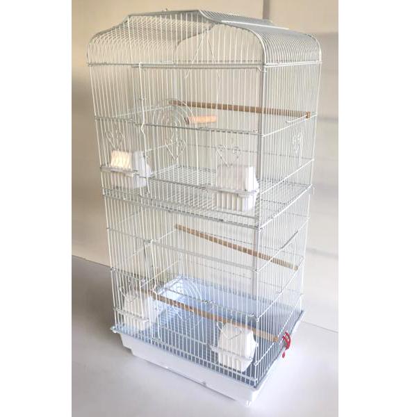 メタルテック 鳥かご2段式 白 : 環境生活 Yahoo!店 - 通販 - Yahoo