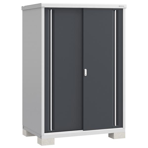物置 屋外 イナバ物置 シンプリー MJX-139E(全面棚タイプ) チャコールグレー [製品5年保証] 収納 小型 タイヤ