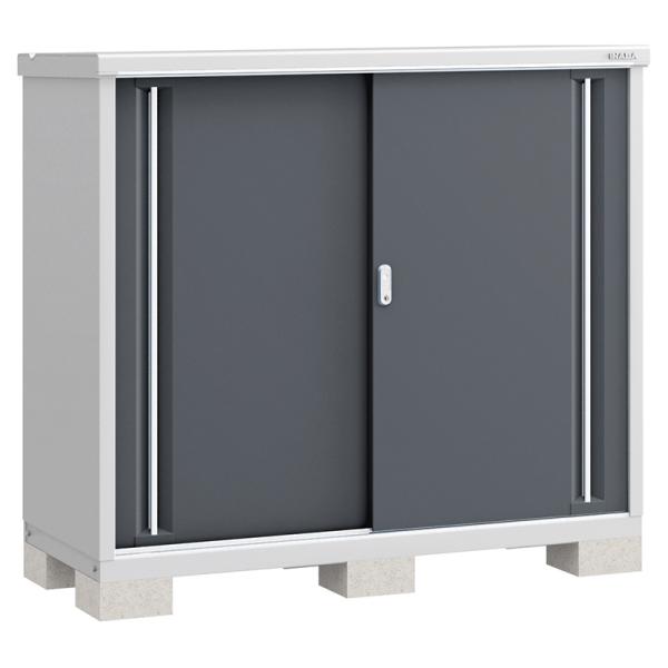 物置 屋外 イナバ物置 シンプリー MJX-156CP(長もの収納タイプ) チャコールグレー [製品5年保証] 小型 タイヤ