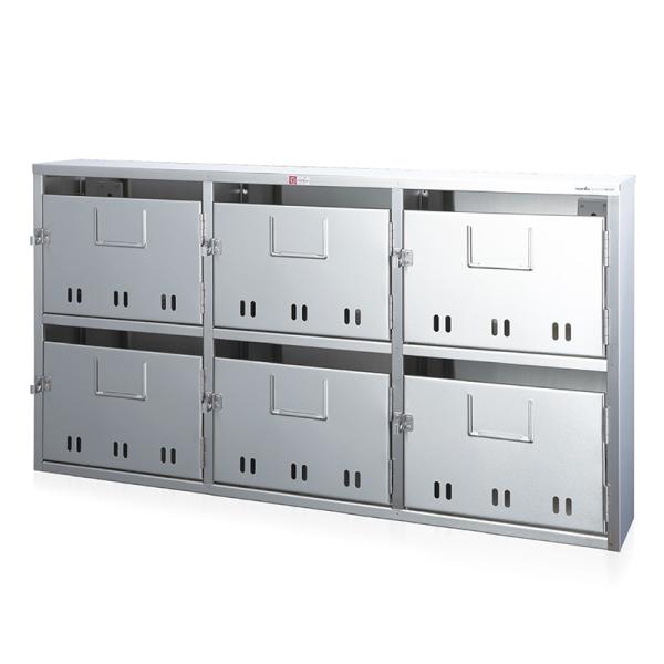 保管未使用品 コーワソニア 集合郵便受箱 SH-N6 SONIA 2列3段 前入前出