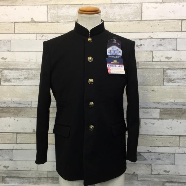わけあり品 詰襟学生服 165A ベンクーガースポーツ ポリエステル100％ スーパーストレッチ 超撥水加工 丸洗いOK 中学生 高校生 学ラン