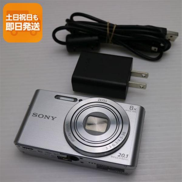 美品 DSC-W830 シルバー 中古 SONY あすつく 土日祝発送OK : エム