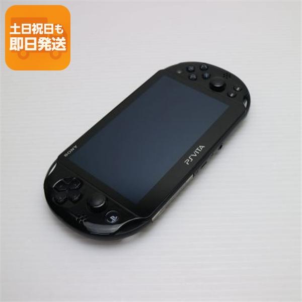 良品中古 PCH-2000 PS VITA ブラック 即日発送 game SONY PlayStation