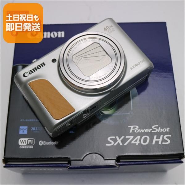 新品未使用 PowerShot SX740 HS シルバー 即日発送 Canon コンパクト