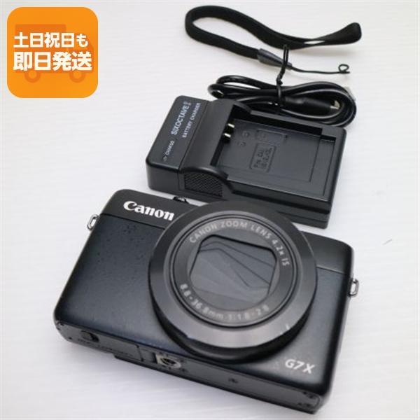 美品 PowerShot G7 X ブラック 即日発送 デジカメ Canon 本体 あすつく